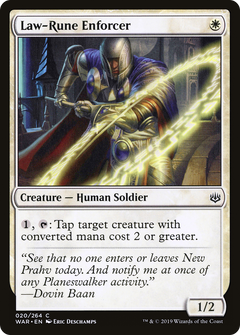 Law-Rune Enforcer - Foil