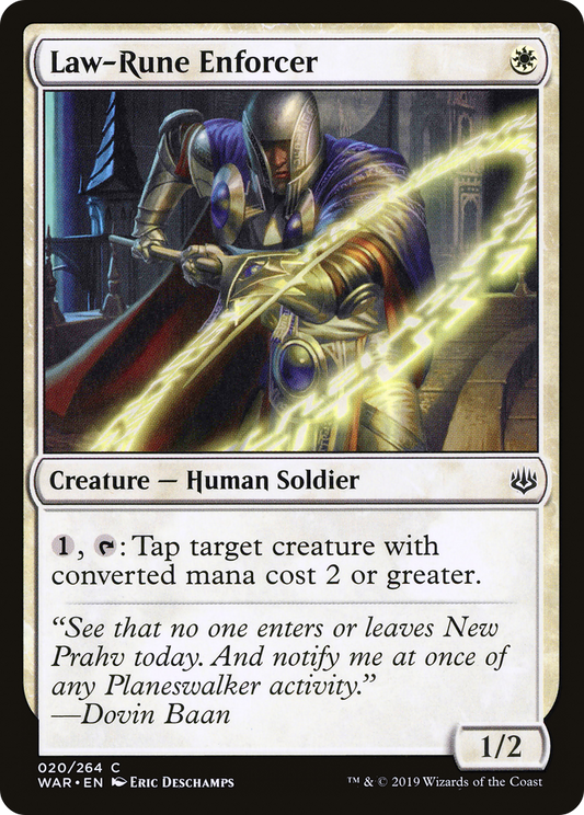 Law-Rune Enforcer - Foil
