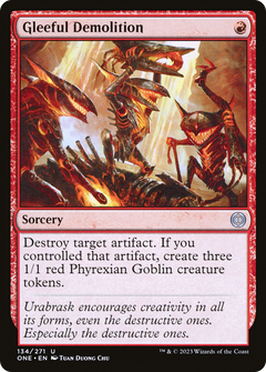 Gleeful Demolition - Foil