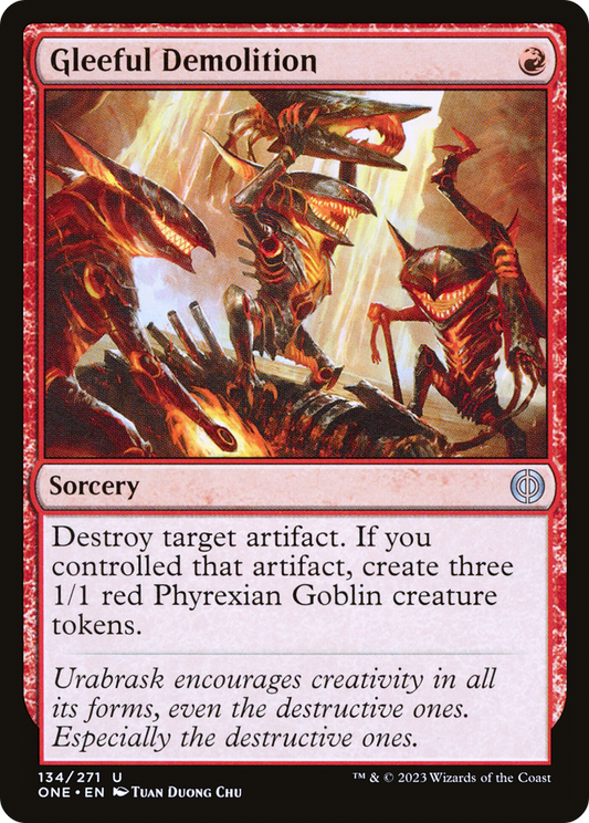 Gleeful Demolition - Foil