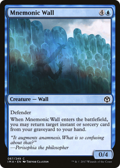 Mnemonic Wall - Foil
