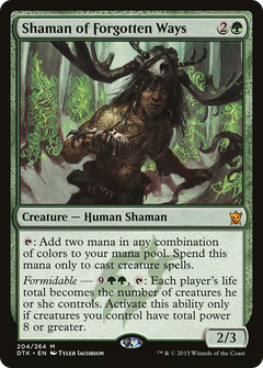 Shaman of Forgotten Ways - Foil