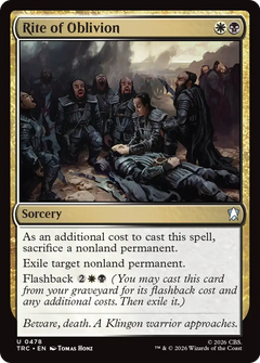 Rite of Oblivion (0478) (TRC)