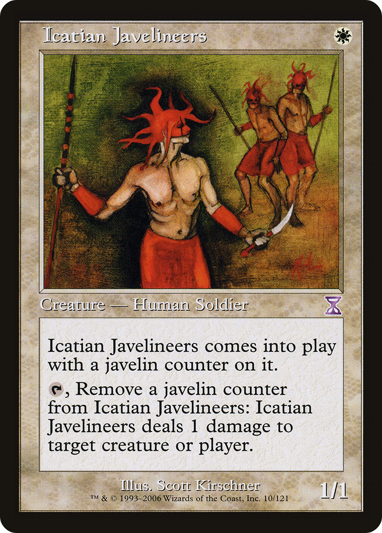 Icatian Javelineers - Foil