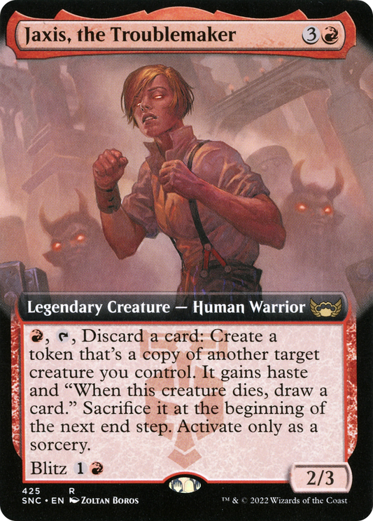 Jaxis, the Troublemaker (425) (Extended Art) - Foil