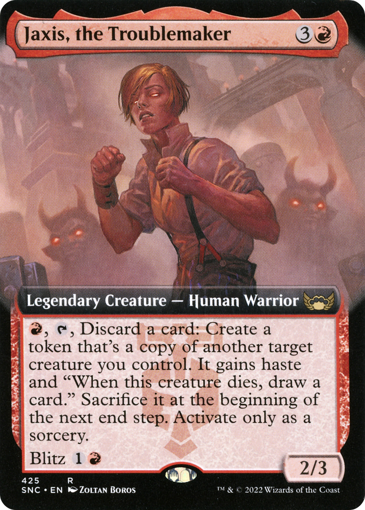 Jaxis, the Troublemaker (425) (Extended Art)