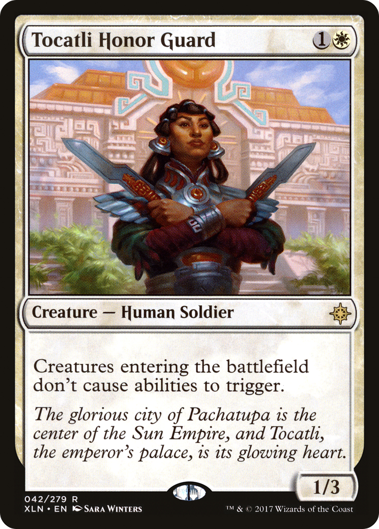 Tocatli Honor Guard - Foil