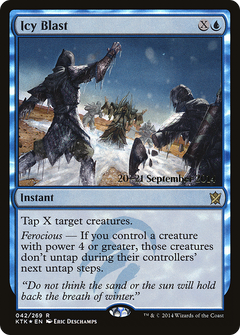 Icy Blast (042) (Prerelease) - Foil