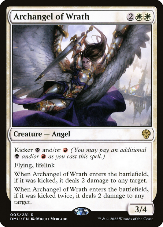 Archangel of Wrath (003) (Promo Pack) - Foil