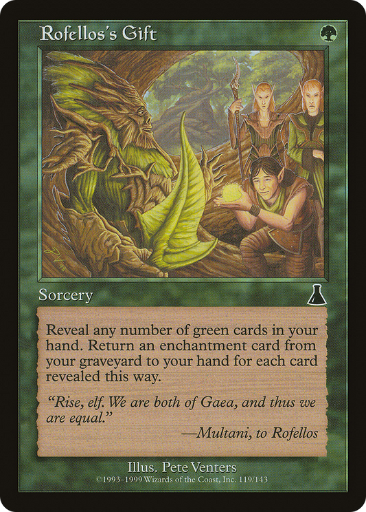 Rofellos's Gift - Foil