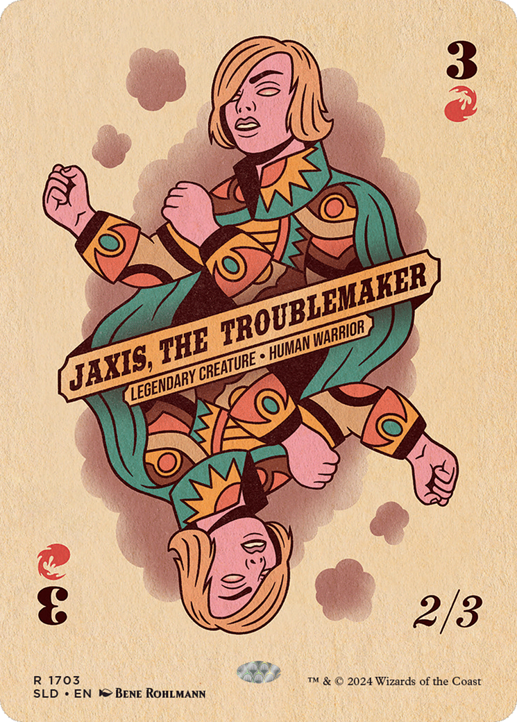 Jaxis, the Troublemaker (1703) (Showcase) - Rainbow Foil