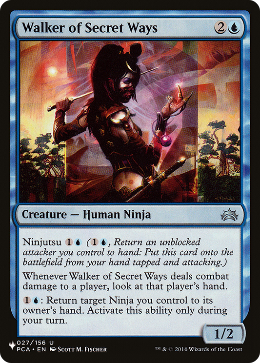 Walker of Secret Ways (PCA-27) (PLST)