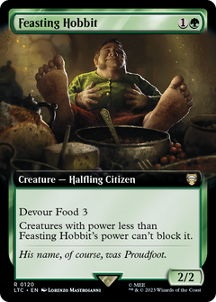 Feasting Hobbit (0120) (Extended Art)