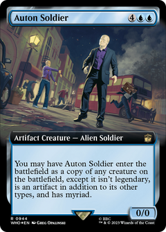 Auton Soldier (0944) (Extended Art) - Surge Foil