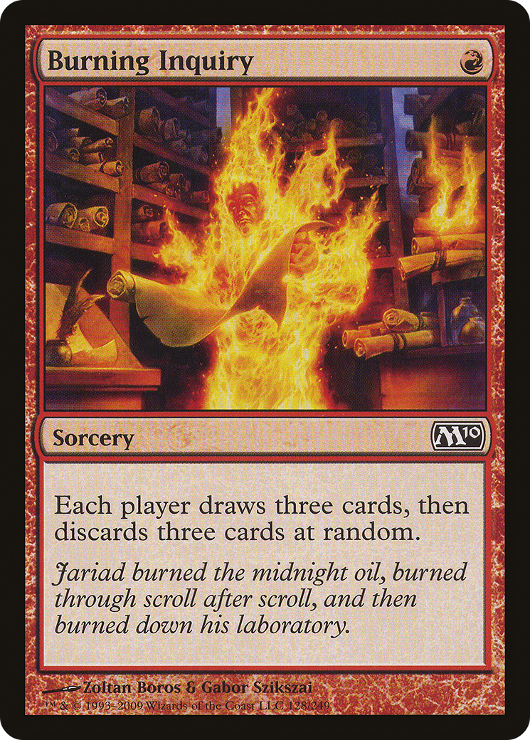Burning Inquiry - Foil