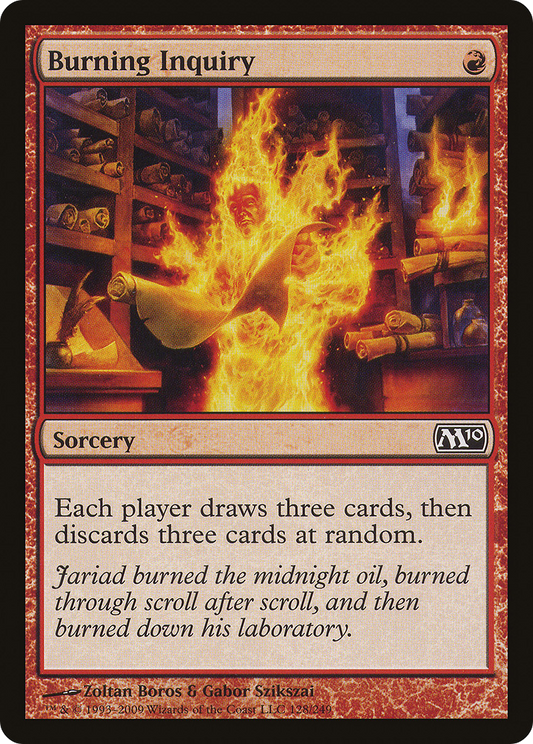 Burning Inquiry - Foil