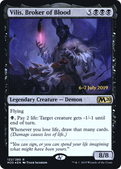 Vilis, Broker of Blood (122) (Prerelease) - Foil