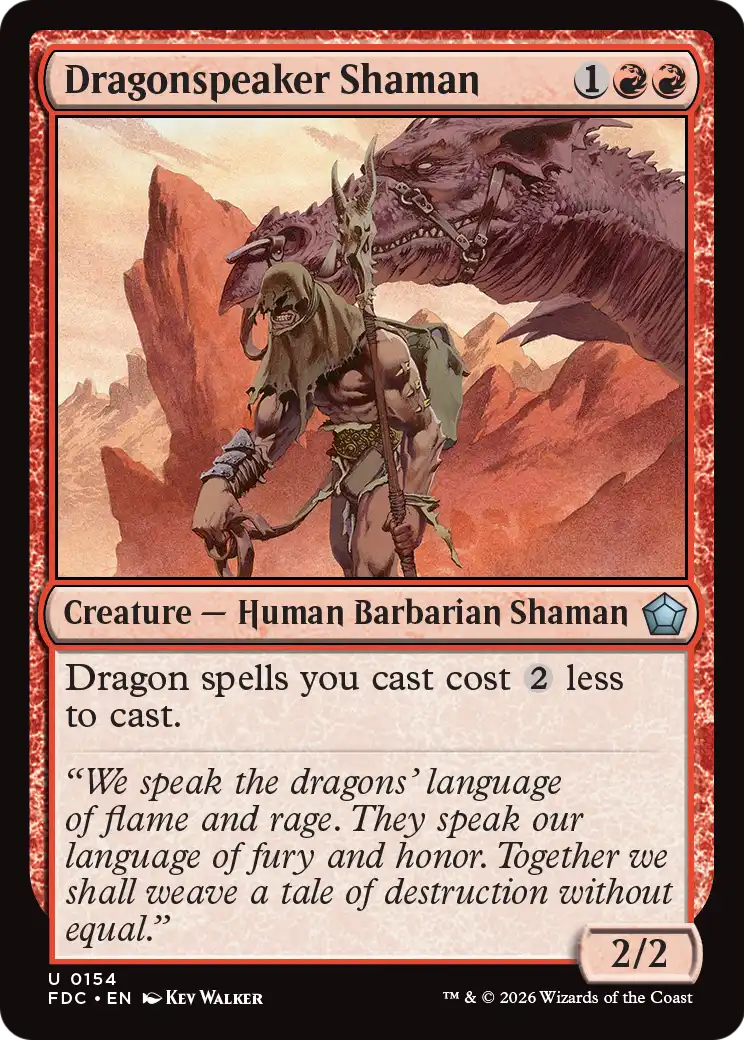 Dragonspeaker Shaman (FDC)