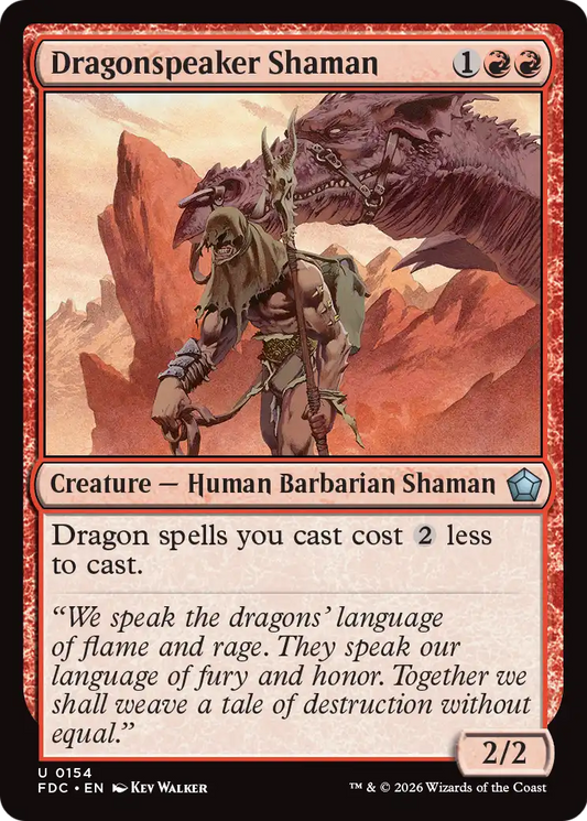 Dragonspeaker Shaman (FDC)