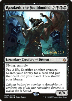 Razaketh, the Foulblooded (073) - Foil
