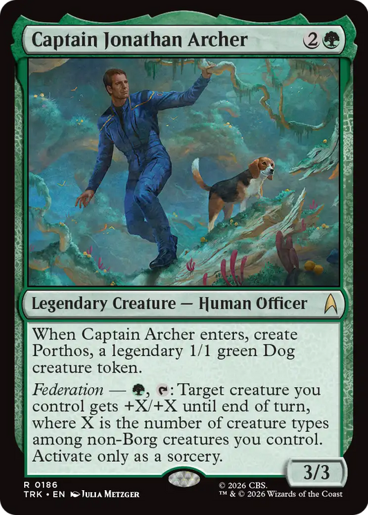 Captain Jonathan Archer (TRK) - Foil