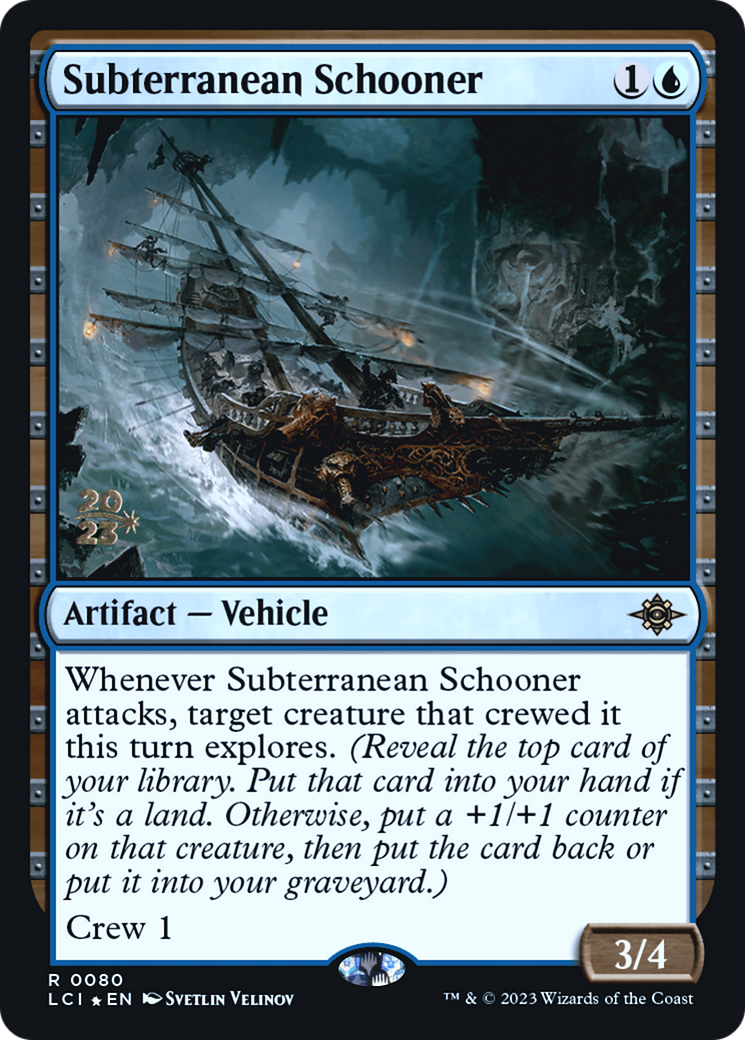 Subterranean Schooner (0080) (Prerelease) - Foil