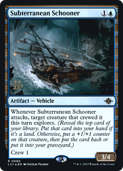 Subterranean Schooner (0080) (Prerelease) - Foil