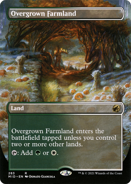 Overgrown Farmland (283) (Borderless) - Foil