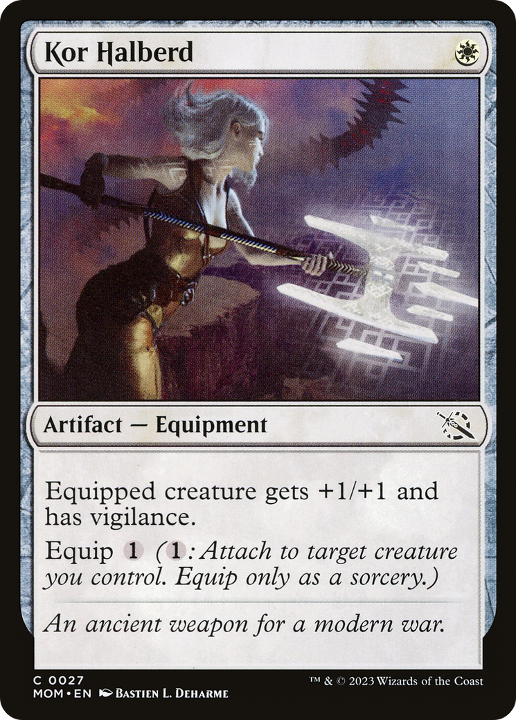 Kor Halberd - Foil
