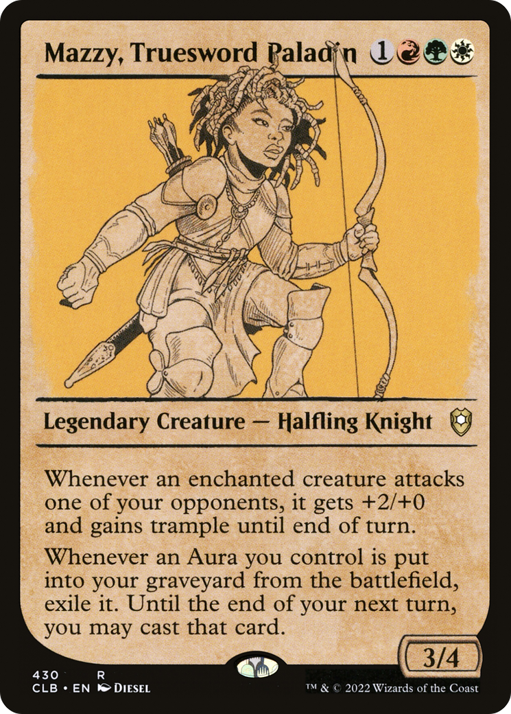 Mazzy, Truesword Paladin (430) (Showcase) - Foil