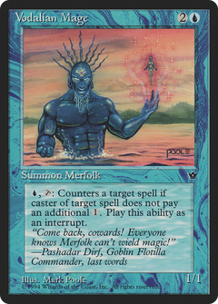 Vodalian Mage (Illus. Mark Poole)