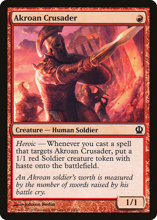 Akroan Crusader - Foil