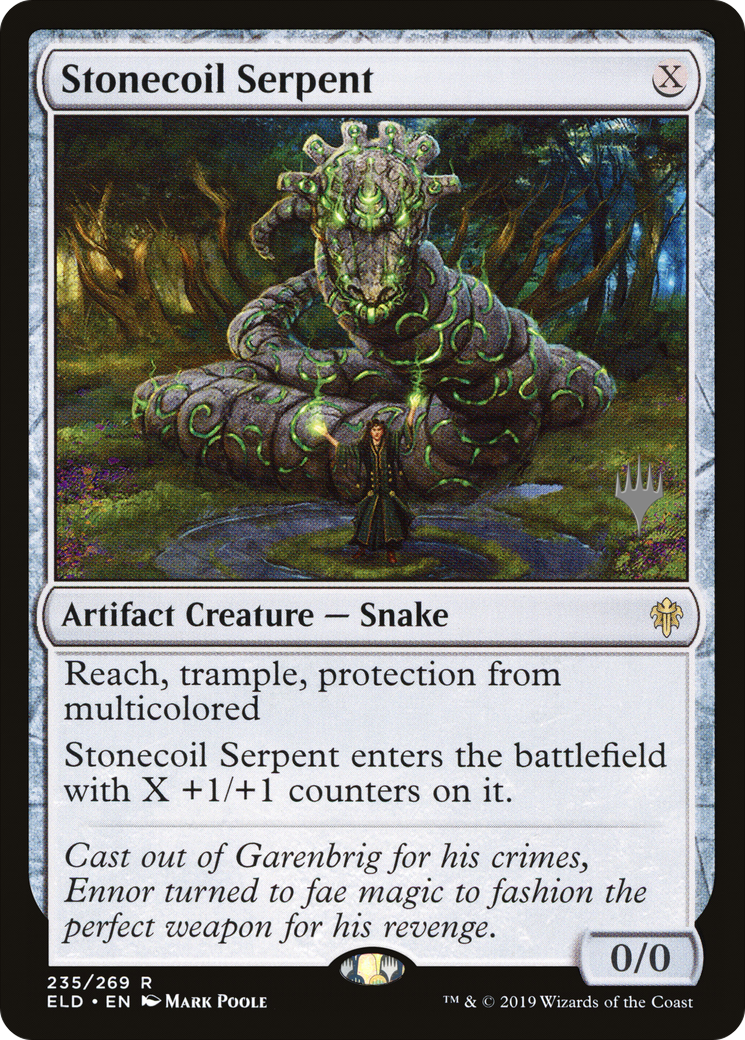 Stonecoil Serpent (235) (Promo Pack) - Foil