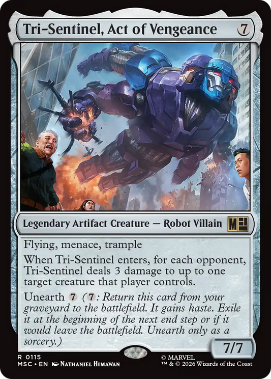 Tri-Sentinel, Act of Vengeance (MSC) - Surge Foil
