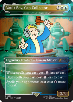 Vault Boy, Cap Collector [Grand Arbiter Augustin IV] (1483) (Borderless) - Rainbow Foil