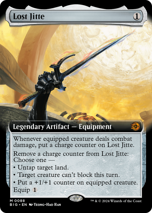 Lost Jitte (0088) (Extended Art) - Foil
