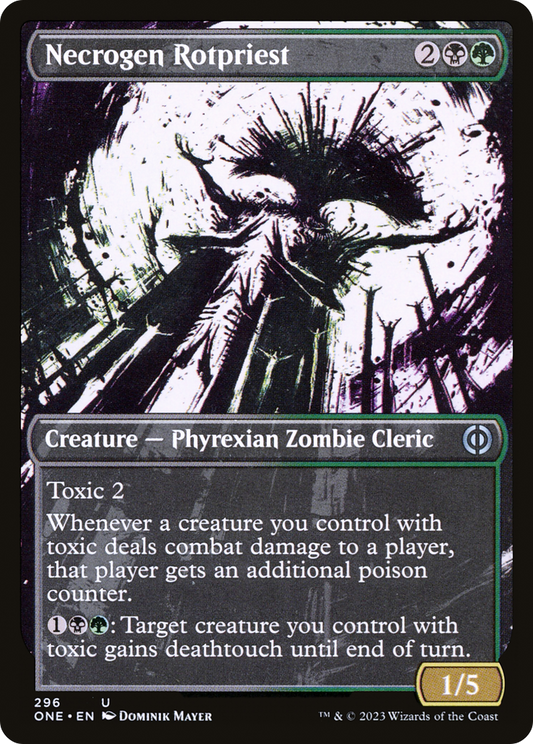 Necrogen Rotpriest (296) (Showcase) - Foil
