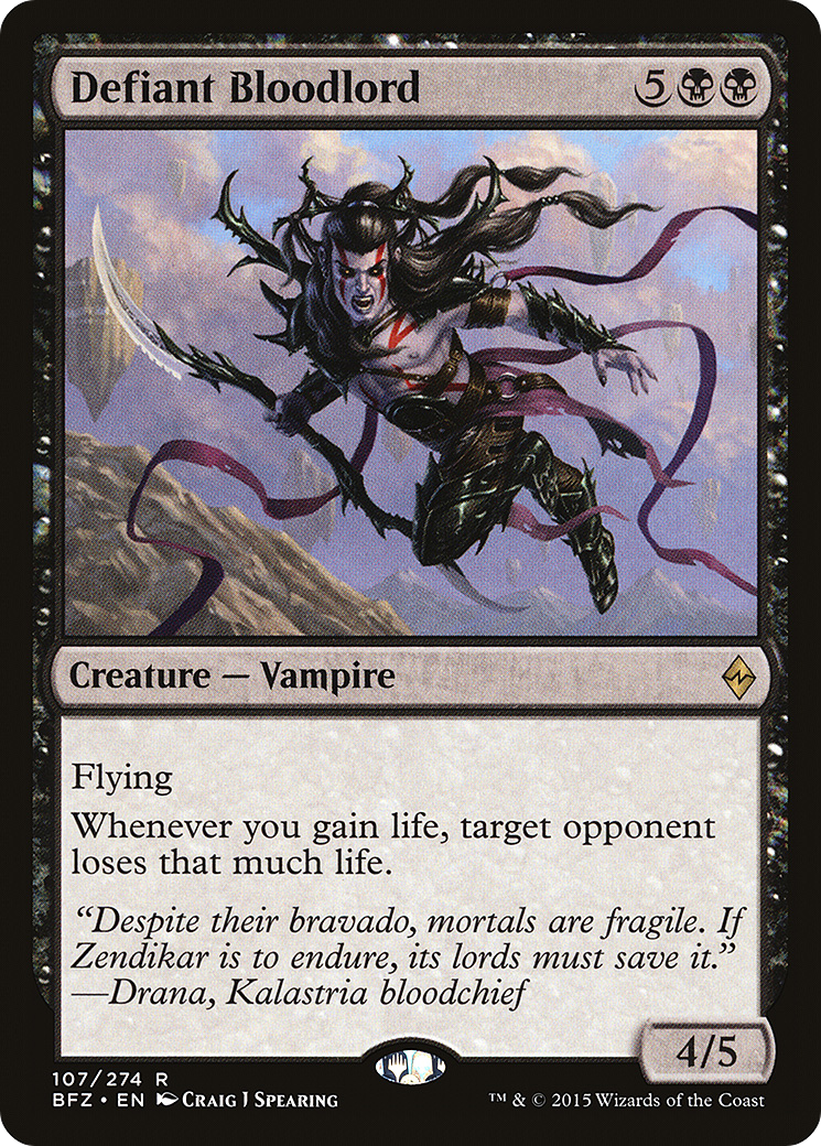 Defiant Bloodlord - Foil