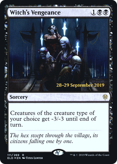 Witch's Vengeance (111) (Prerelease) - Foil