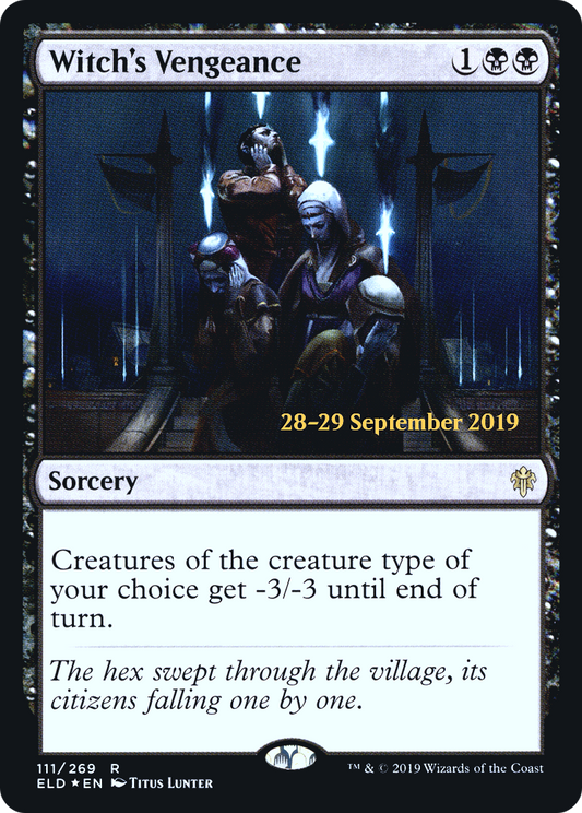Witch's Vengeance (111) (Prerelease) - Foil