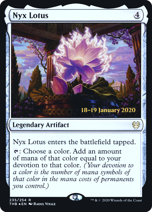 Nyx Lotus (235) (Prerelease) - Foil