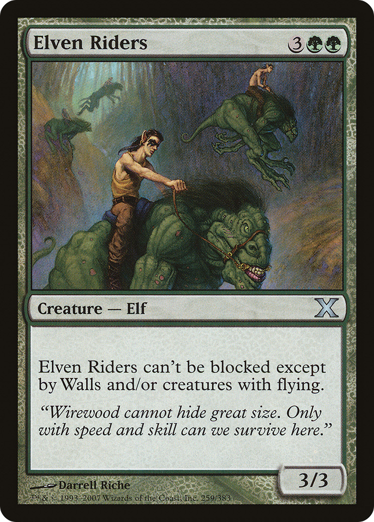 Elven Riders - Foil