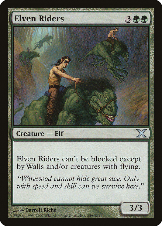 Elven Riders - Foil