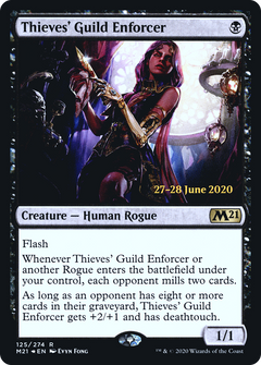 Thieves' Guild Enforcer (125) (Prerelease) - Foil