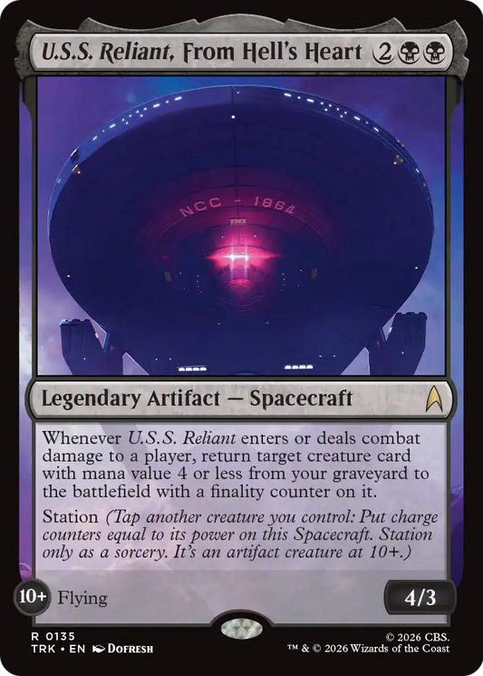 U.S.S. Reliant, From Hell's Heart (TRK)