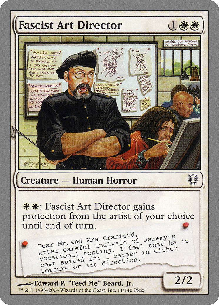 Fascist Art Director - Foil