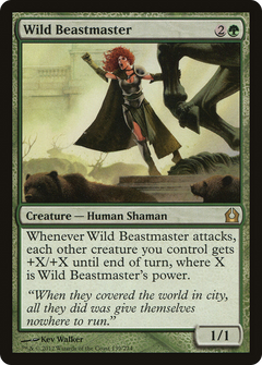 Wild Beastmaster - Foil
