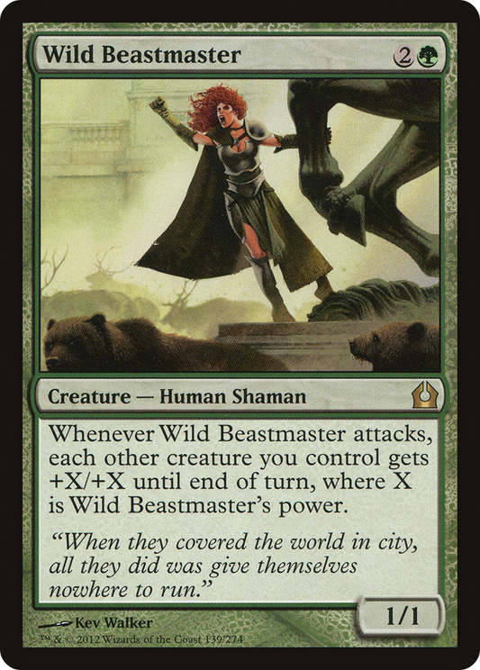 Wild Beastmaster - Foil