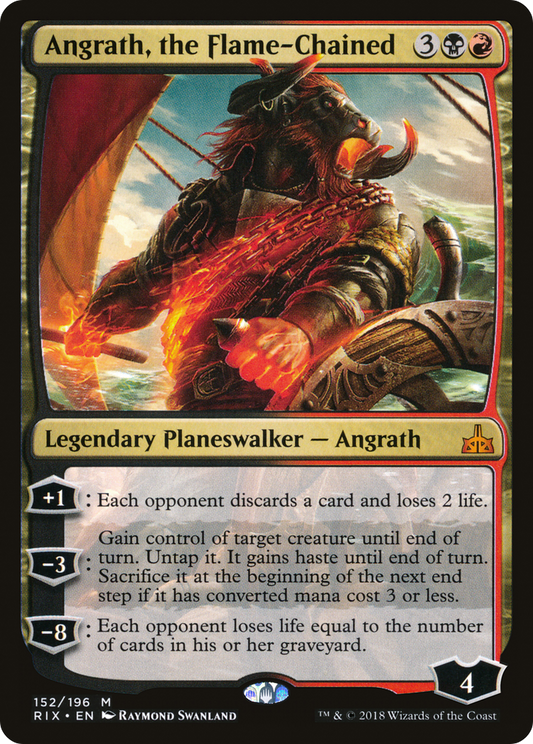 Angrath, the Flame-Chained - Foil