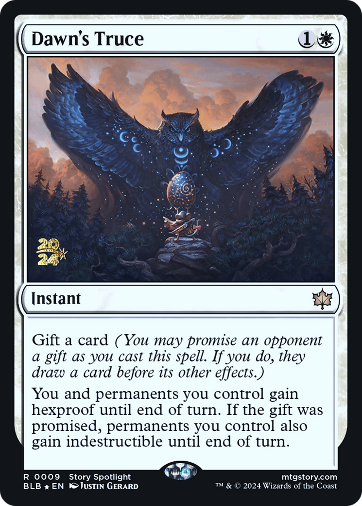 Dawn's Truce (0009) (Prerelease) - Foil